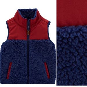 Carter’s Toddler Zip Up Sherpa Vest